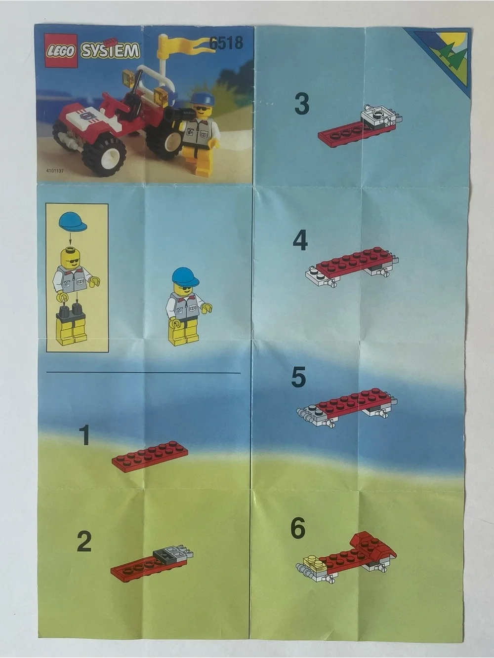 LEGO Manual for set 6518